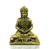 A 4.5-inch Bronze Bahubali Hanuman statue, handcrafted from resin, symbolizing strength and determination, ideal for home decor and spiritual spaces.