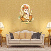Ganesha peel and stick wall sticker in vibrant colors, perfect for adding a cultural touch to home decor, celebrating Hinduism and its deities.
