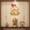 Ganesha peel and stick wall sticker in vibrant colors, perfect for adding a cultural touch to home decor, celebrating Hinduism and its deities.