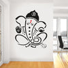 A colorful Ganesha wall sticker showcasing intricate designs, ideal for home decor that honors Hindu deities and the Hindu faith.
