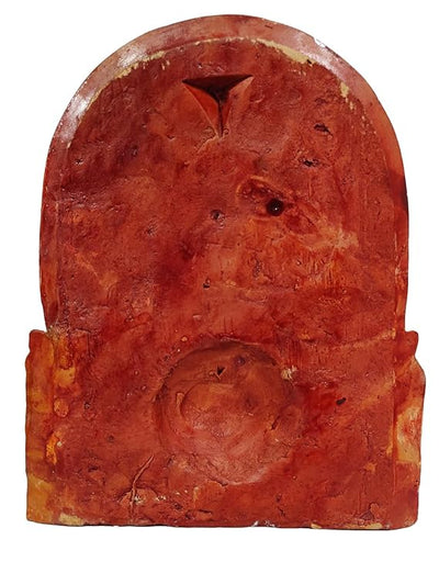 Terracotta idol of Goddess Durga, depicting the Mahishasuramardini battle, intricately crafted, perfect for home decor or puja
