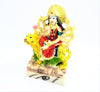 Handmade Goddess Maa Durga Sitting on Lion Statue in resin and marble, ideal for home decor, puja, and spiritual practices