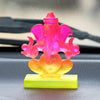"Handmade Ganesha idol showpiece in crystal, featuring intricate details and elegance, perfect for home decor, altars, or as a thoughtful gift."