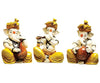 Handmade Ganesha idol made of premium resin, showcasing intricate details, perfect for home decor and spiritual altars.