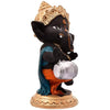 Handmade resin Ganesha idol, 600 grams, measuring 6.2x3x3 cm, symbolizing good luck, success, and prosperity, ideal for home altar or gifting."