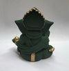Handmade resin Ganesha idol, symbolizing wisdom and abundance, perfect for home decor and altars."