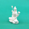 Handmade polyresin Shiva Murti, intricately designed idol of Lord Shiva, ideal for home, car, or altar, symbolizing tranquility and spirituality.