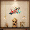 Vibrant Hanuman peel and stick wall sticker, showcasing intricate details and rich colors, perfect for enhancing home decor.