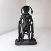 Handcrafted Hanumanji Resin Idol, measuring 6L x 3W x 10H cm, showcasing vibrant colors and intricate details, ideal for altars and daily prayers.
