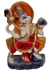 Handcrafted Hanumanji Carrying Sanjivani Parvat Idol, measuring 5L x 2W x 8H cm, showcasing intricate details, ideal for worship and decoration.