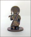 Handcrafted resin idol of Lord Hanumanji Bajrangbali, showcasing intricate details, ideal for altars and spiritual spaces.