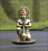 Handcrafted resin idol of Lord Hanumanji Bajrangbali, showcasing intricate details, ideal for altars and spiritual spaces.