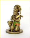 Handcrafted resin idol of Lord Hanumanji Bajrangbali, showcasing intricate details, ideal for altars, home temples, and car dashboards.