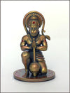 Handcrafted resin idol of Lord Hanumanji Bajrangbali, showcasing intricate details, ideal for altars and spiritual spaces.