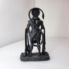 A beautifully crafted Lord Bahubali Hanuman idol made of resin, depicting Hanuman holding the Sanjeevani Parvat in a serene pose.