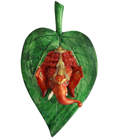 Handmade plastic Lord Ganesh idol, perfect for gifts, featuring vibrant colors and intricate details, symbolizing wisdom and prosperity.