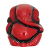 Handmade Lord Ganesha idol made from polyresin, perfect for home, office, or car. Features intricate detailing and a serene expression.