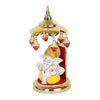 Handcrafted resin Lord Ganesha idol, 7.4 cm wide, 15.2 cm high, and 300 grams, symbolizing wisdom and prosperity for home decor.