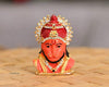"Handmade aluminum statue of Lord Hanuman, symbolizing strength and protection, ideal for home decor, car dashboards, or altars."