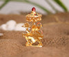 Handmade aluminum idol of Lord Hanuman Ji, designed to symbolize strength and protection, ideal for home decor and spiritual spaces.