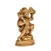 Handmade brass idol of Lord Hanuman Ji, symbolizing protection and purity, ideal for home or altar decoration.
