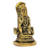 Handmade brass idol of Lord Hanuman Ji, showcasing intricate craftsmanship, ideal for spiritual decor and enhancing devotion.