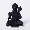 Handmade Lord Hanuman Ji idol in vibrant golden resin, ideal for altar decoration and invoking blessings from Hindu deities.
