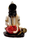 Handcrafted Lord Hanuman Ji Idol in reddish-multicolor, measuring 11.43L x 3W x 16.51H cm, ideal for home decor or car dashboards.