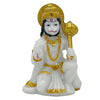 Handmade Lord Hanuman Ji marble dust idol, symbolizing strength and spirituality, ideal for home, altar, or as a meaningful gift.