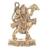 Handmade metal statue of Lord Hanuman Ji, showcasing intricate details, ideal for altars and spiritual spaces.
