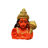 Handmade Lord Hanuman Ji polystone idol, symbolizing strength and devotion, ideal for home, car, or altar decoration.