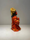 Handmade resin idol of Lord Hanuman Ji, symbolizing joy and spirituality, ideal for home decor and spiritual settings.