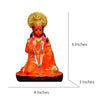 Handmade stoneware idol of Lord Hanuman Ji, symbolizing spirituality and devotion, ideal for home decor and spiritual settings.
