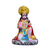 Handmade stoneware idol of Lord Hanuman Ji, intricately designed to symbolize spirituality and devotion, ideal for various settings.