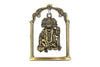 "Handmade metal idol of Lord Hanuman, symbolizing strength and protection, ideal for altars, car dashboards, or home decor."