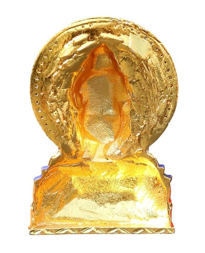 "Handmade metal statue of Lord Hanuman, symbolizing strength and devotion, ideal for home decor, altars, or as a thoughtful gift."