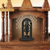 A beautifully crafted antique resin Lord Ram Lalla idol, ideal for altars and home decor, showcasing intricate detailing and spirituality.