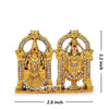 Handmade Lord Venkateswara Balaji idol crafted from metal, representing Hindu deities and perfect for altars, homes, or offices.