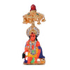 Handmade aluminum idol of Lord Hanuman, intricately designed for car dashboards or home altars, symbolizing strength, protection, and devotion.