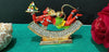 Handcrafted Lord Hanuman Ji metal idol in flight, showcasing intricate details and elegant design, ideal for altars and home decor