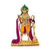 Handmade Lord Hanuman metal idol with intricate detailing, symbolizing strength and devotion, ideal for spiritual decor in various settings.