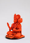 Handmade resin idol of Lord Hanuman, intricately designed, ideal for home altar or office decor, symbolizing strength, protection, and devotion.