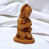 Handmade resin idol of Lord Hanuman, featuring a serene design, ideal for home altar or decor, symbolizing protection and devotion in Hinduism.