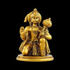 A beautifully crafted resin idol of Lord Hanuman Ji, symbolizing strength and protection, ideal for home, car, or temple decor.