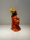 Exquisite Lord Hanuman statue made of durable resin, depicting the deity in a powerful posture with intricate details.