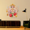 A vibrant wall sticker of Lord Hanuman, showcasing his powerful image and intricate details, ideal for enhancing home decor.