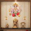 A vibrant wall sticker of Lord Hanuman, showcasing his powerful image and intricate details, ideal for enhancing home decor.