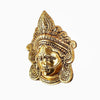 Aluminum idol of Maa Durga, intricately crafted with a shiny finish, ideal for home decor, altars, or gifting.