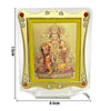 "Handmade acrylic statue of Lord Panchmukhi Hanuman, symbolizing strength and protection, suitable for car dashboards or home altars."