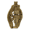 Handmade brass idol of Lord Hanumanji in Panchmukhi form, featuring intricate details, ideal for homes, offices, or puja rooms.
